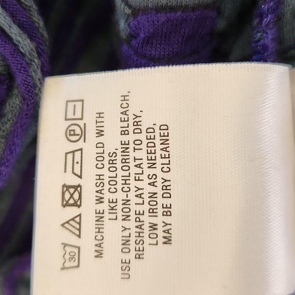 Deletta Cowl Neck Dressy Sleeveless Blouse Green, Purple Women's Small - Picture 10 of 10